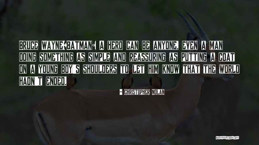 Huguenard Lake Quotes By Christopher Nolan Huguenard Lake Quotes By Christopher Nolan