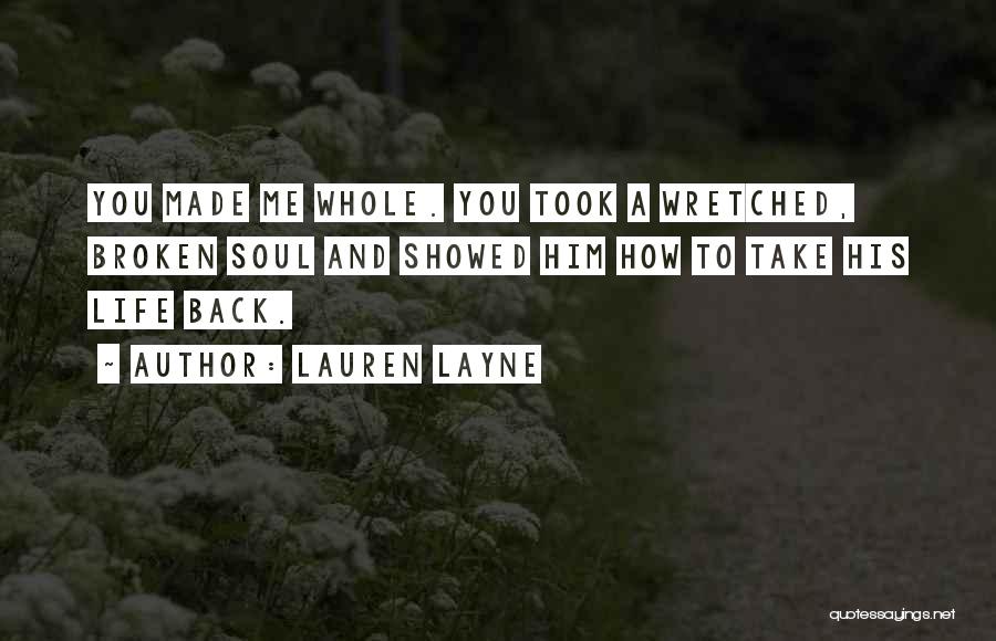 Huiusce Quotes By Lauren Layne
