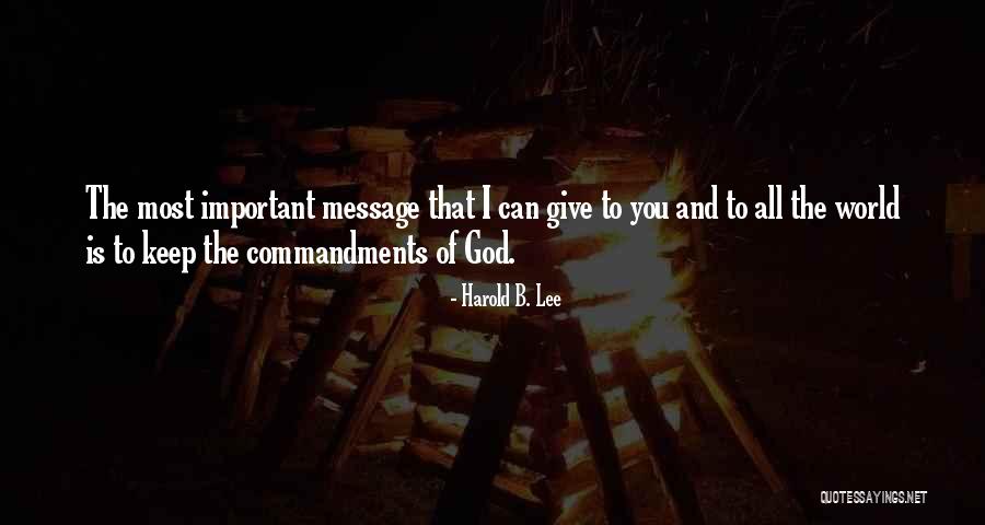Hukukun Temel Quotes By Harold B. Lee Hukukun Temel Quotes By Harold B. Lee
