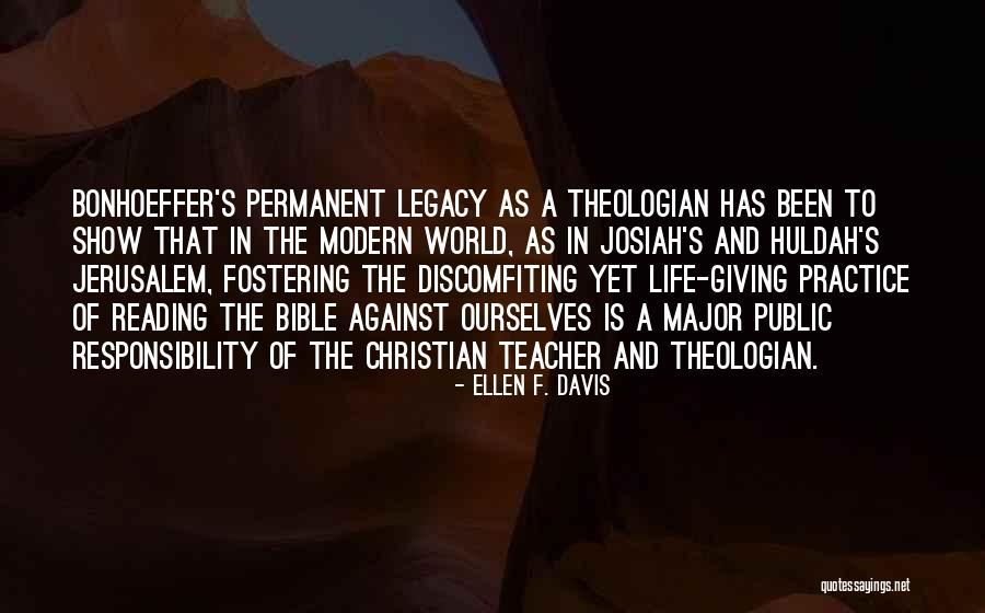 Huldah In The Bible Quotes By Ellen F. Davis Huldah In The Bible Quotes By Ellen F. Davis