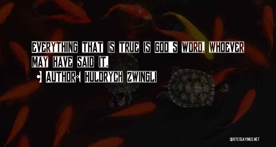 Huldrych Zwingli Quotes 1055333