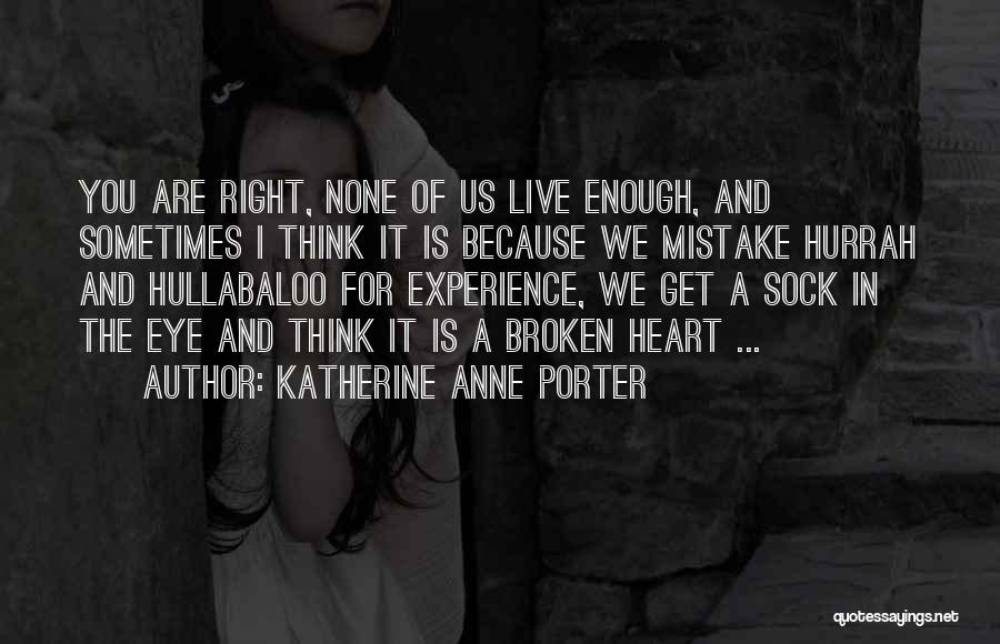 Hullabaloo Quotes By Katherine Anne Porter