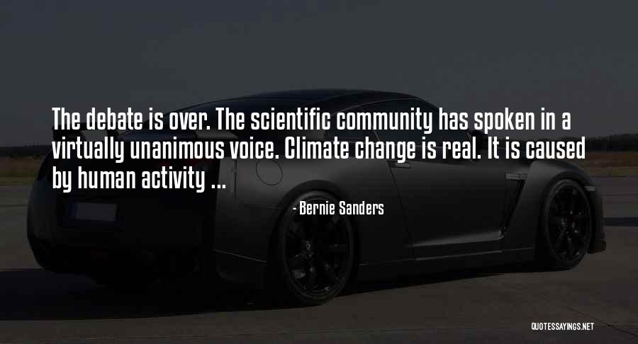 Human Activity Quotes By Bernie Sanders