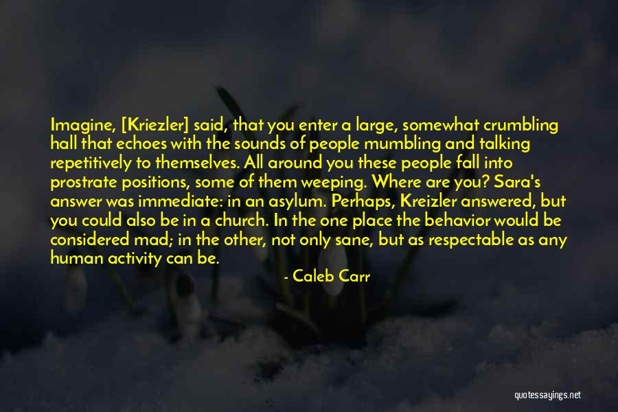 Human Activity Quotes By Caleb Carr