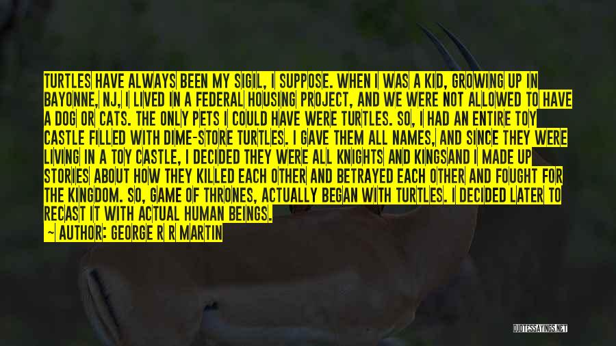Human And Cat Quotes By George R R Martin