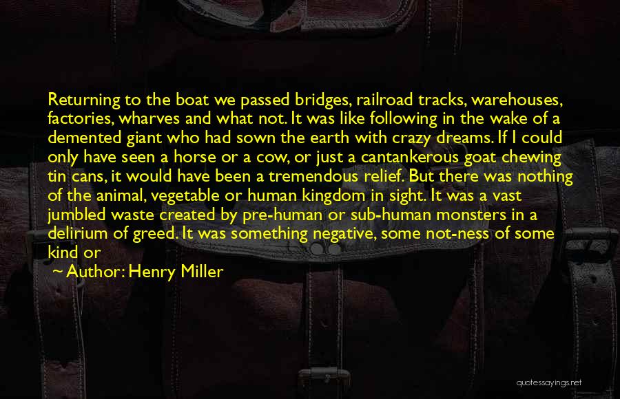 Human And Horse Quotes By Henry Miller