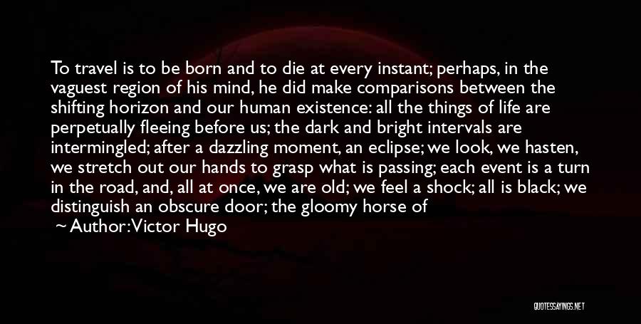 Human And Horse Quotes By Victor Hugo