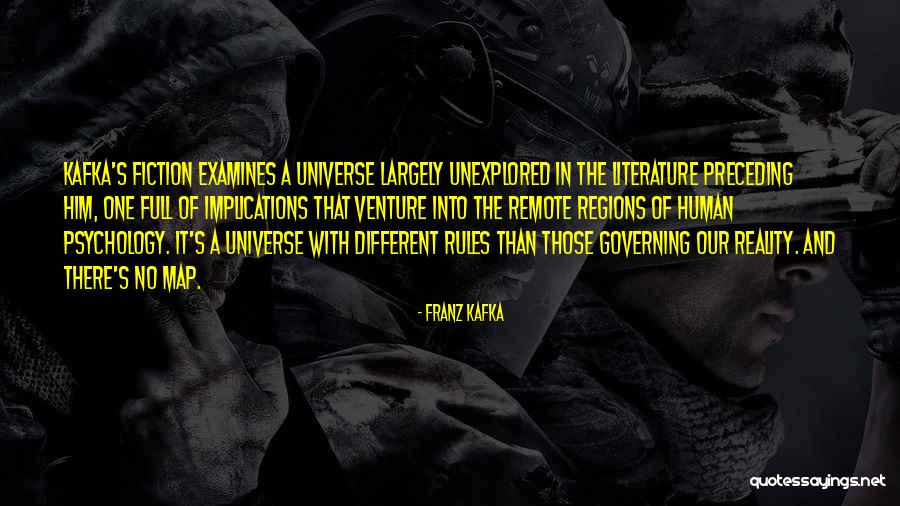 Human And Universe Quotes By Franz Kafka