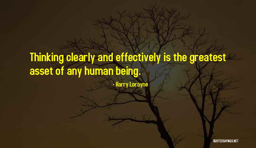 Human Asset Quotes By Harry Lorayne Human Asset Quotes By Harry Lorayne