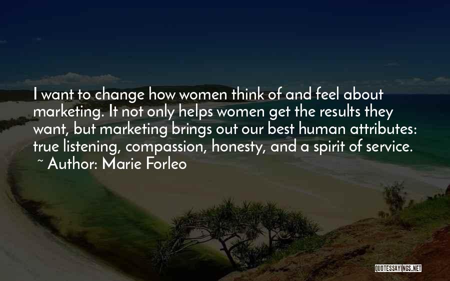 Human Attributes Quotes By Marie Forleo