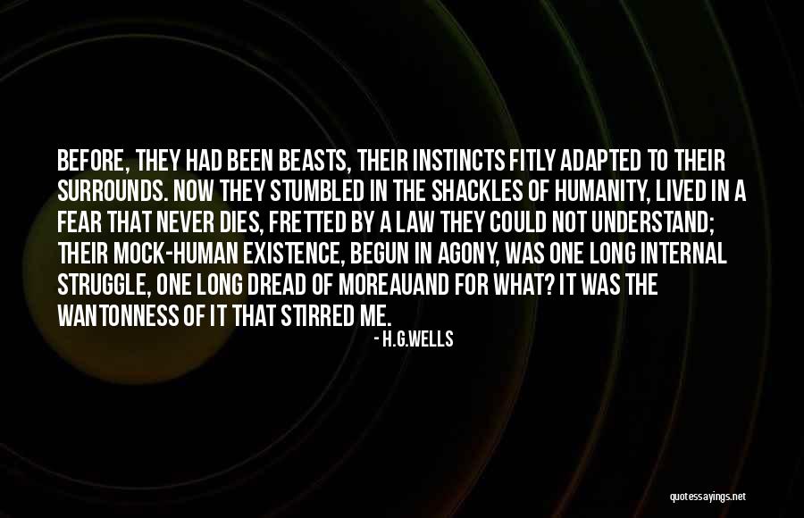 Human Beasts Quotes By H.G.Wells Human Beasts Quotes By H.G.Wells