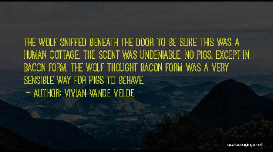 Human Behave Quotes By Vivian Vande Velde