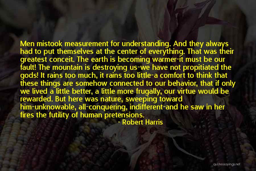 Human Behavior Quotes By Robert Harris