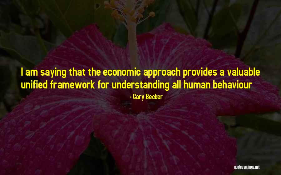 Human Behaviour Quotes By Gary Becker Human Behaviour Quotes By Gary Becker