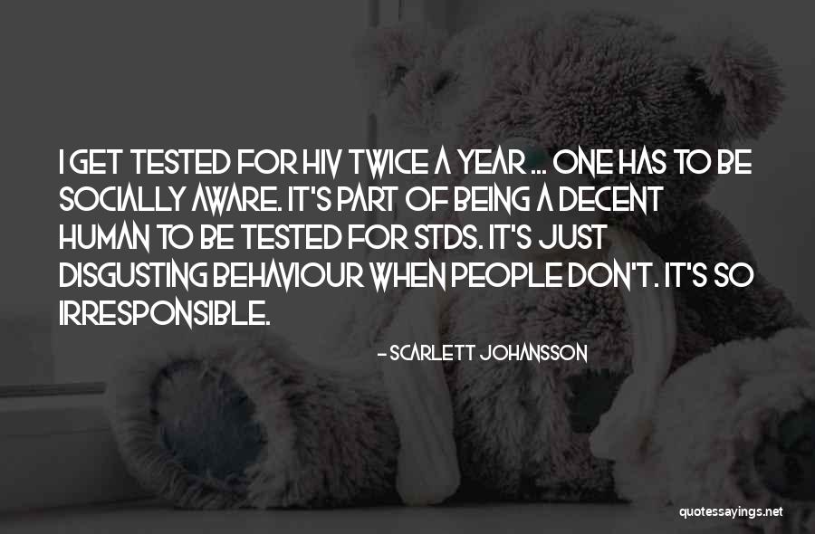 Human Behaviour Quotes By Scarlett Johansson Human Behaviour Quotes By Scarlett Johansson