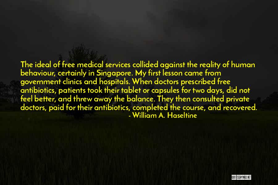 Human Behaviour Quotes By William A. Haseltine Human Behaviour Quotes By William A. Haseltine