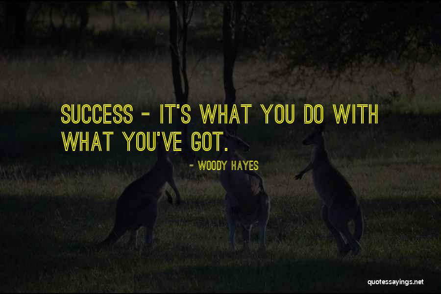 Human Being Maya Quotes By Woody Hayes Human Being Maya Quotes By Woody Hayes