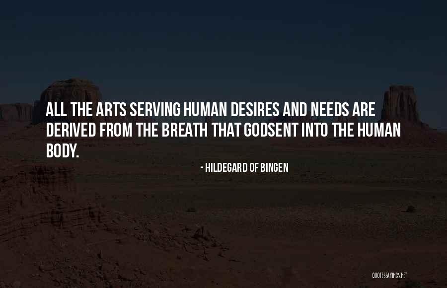 Human Body Is Art Quotes By Hildegard Of Bingen