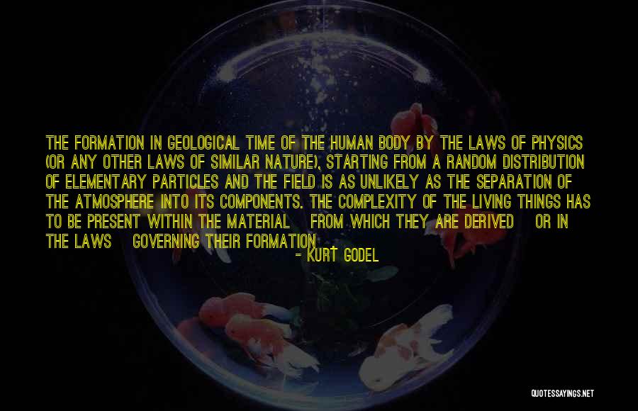 Human Body Nature Quotes By Kurt Godel