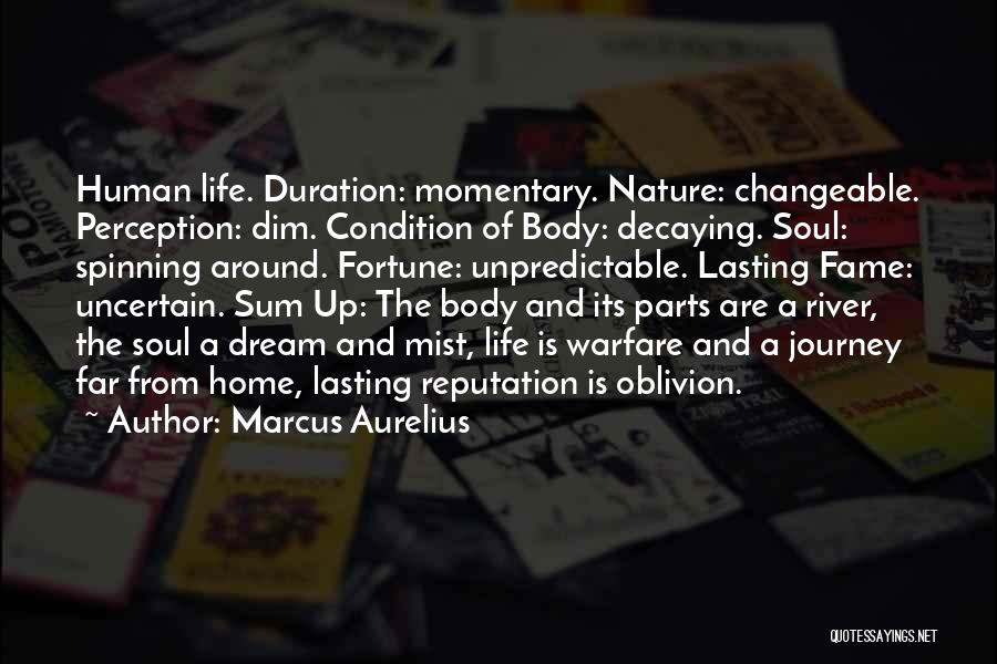 Human Body Nature Quotes By Marcus Aurelius