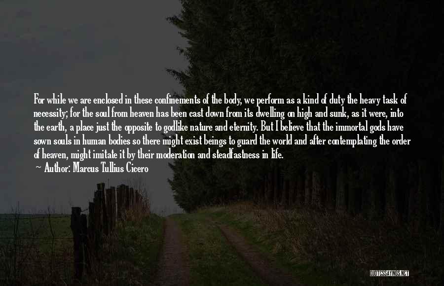 Human Body Nature Quotes By Marcus Tullius Cicero