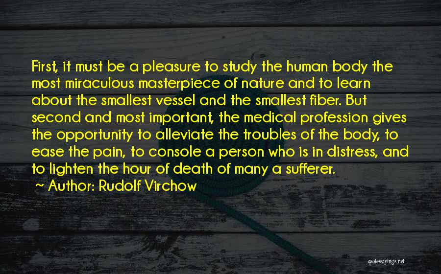 Human Body Nature Quotes By Rudolf Virchow