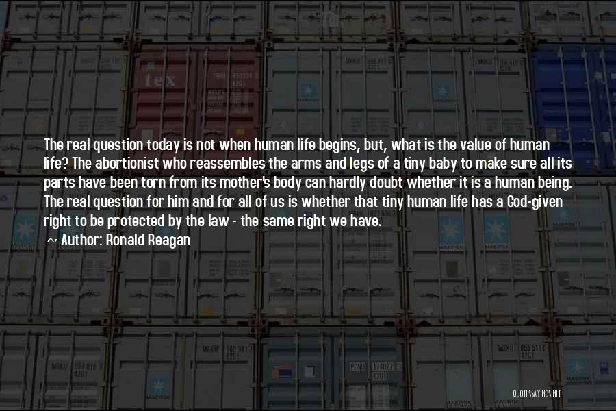 Human Body Parts Quotes By Ronald Reagan Human Body Parts Quotes By Ronald Reagan