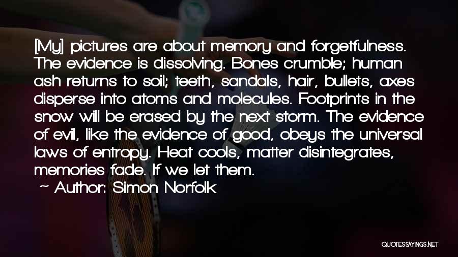 Human Bones Quotes By Simon Norfolk