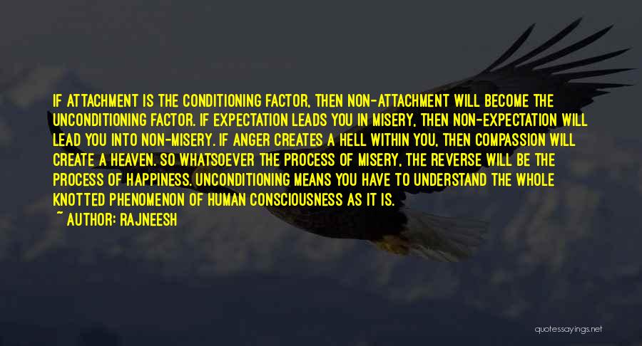 Human Conditioning Quotes By Rajneesh