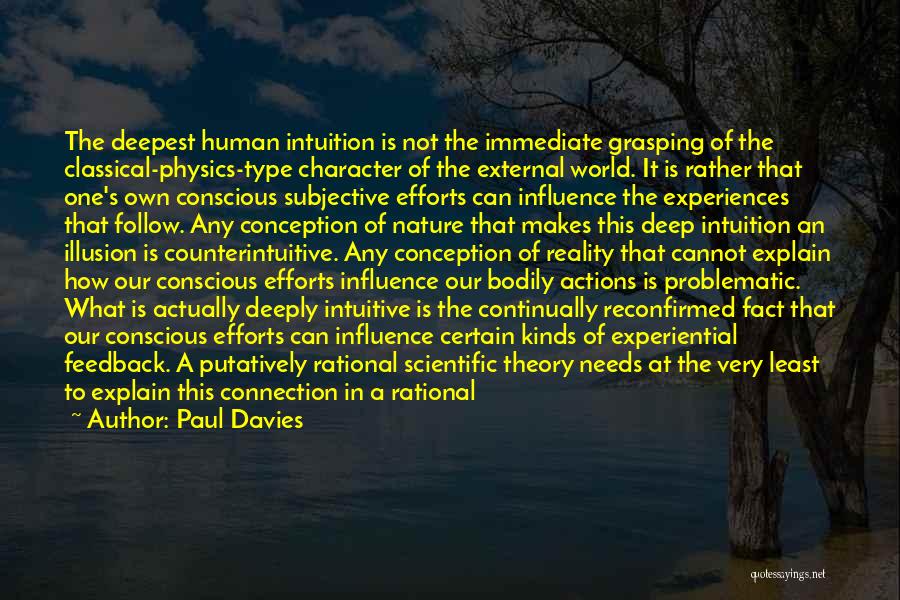 Human Connection With Nature Quotes By Paul Davies