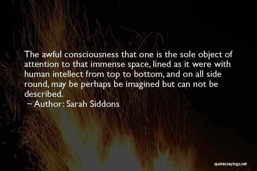 Human Consciousness Quotes By Sarah Siddons