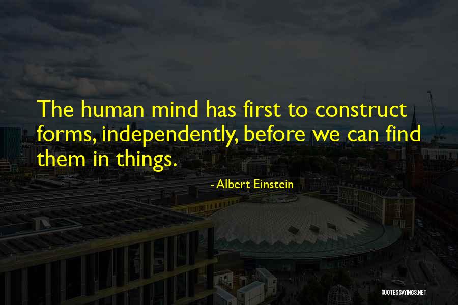 Human Construct Quotes By Albert Einstein Human Construct Quotes By Albert Einstein