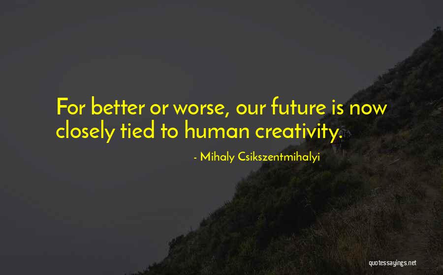 Human Creativity Quotes By Mihaly Csikszentmihalyi Human Creativity Quotes By Mihaly Csikszentmihalyi