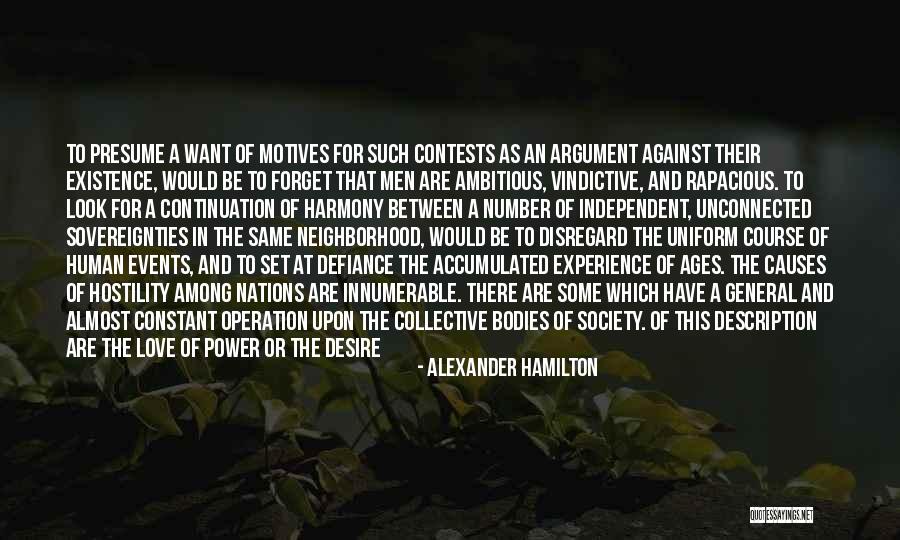 Human Defiance Quotes By Alexander Hamilton Human Defiance Quotes By Alexander Hamilton
