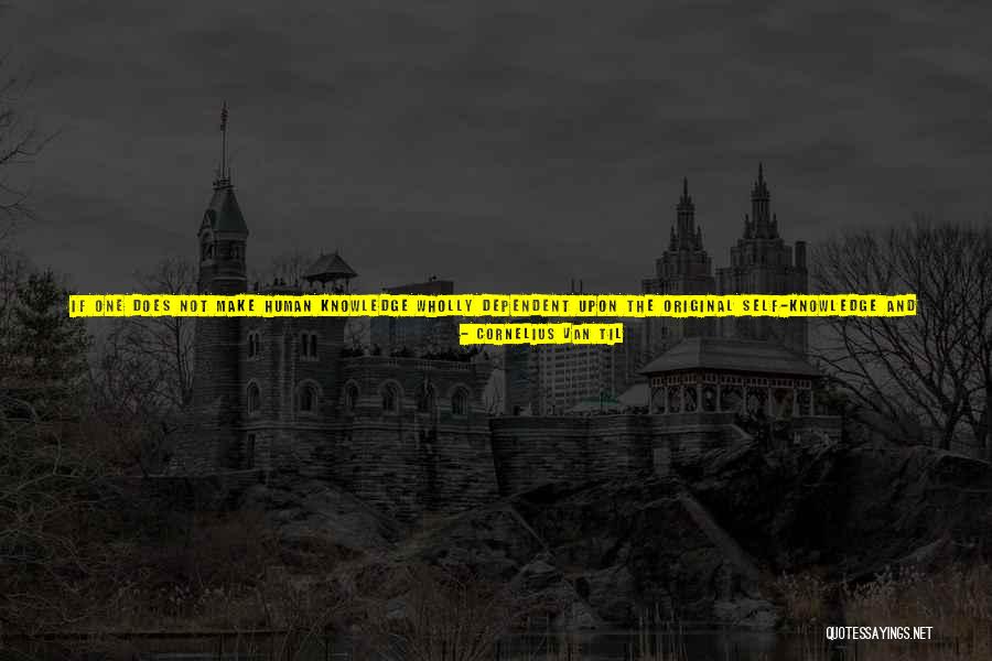 Human Dilemma Quotes By Cornelius Van Til Human Dilemma Quotes By Cornelius Van Til