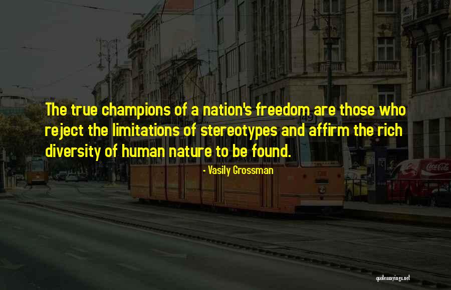Human Diversity Quotes By Vasily Grossman Human Diversity Quotes By Vasily Grossman