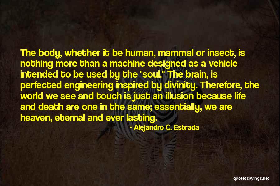 Human Divinity Quotes By Alejandro C. Estrada Human Divinity Quotes By Alejandro C. Estrada
