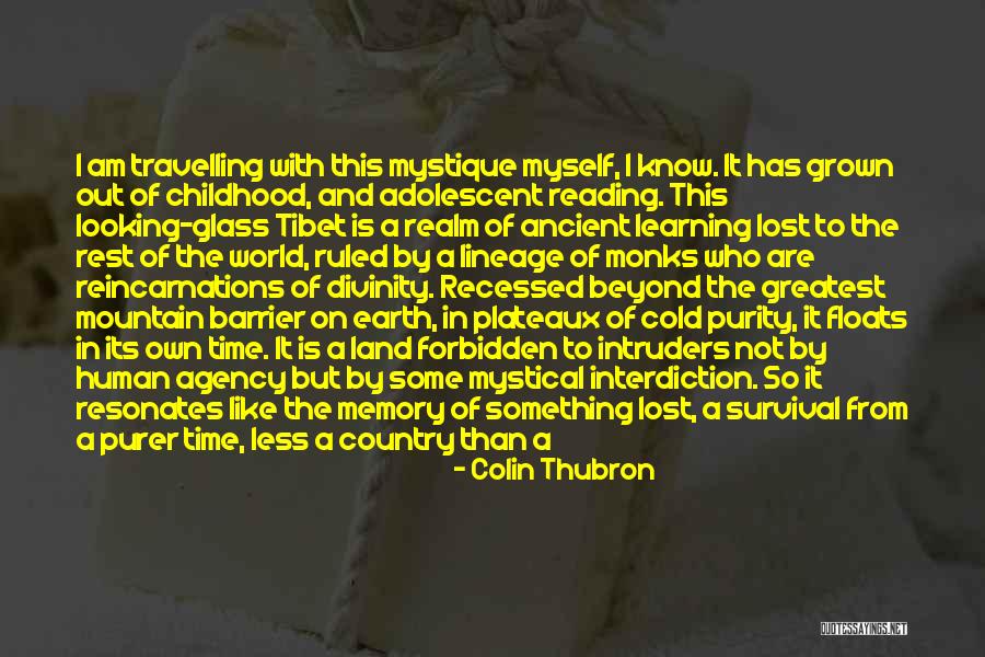 Human Divinity Quotes By Colin Thubron Human Divinity Quotes By Colin Thubron