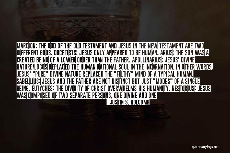 Human Divinity Quotes By Justin S. Holcomb Human Divinity Quotes By Justin S. Holcomb