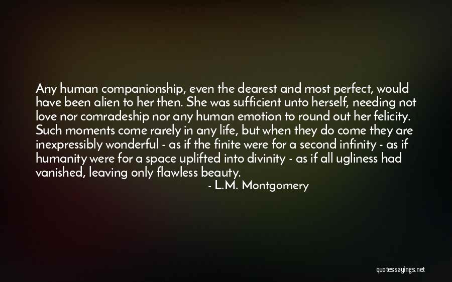 Human Divinity Quotes By L.M. Montgomery Human Divinity Quotes By L.M. Montgomery
