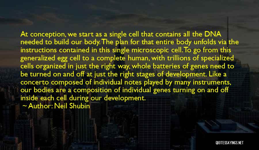 Human Dna Quotes By Neil Shubin