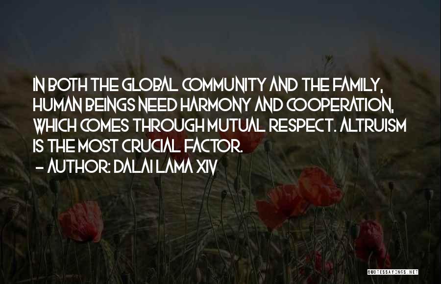 Human Factor Quotes By Dalai Lama XIV