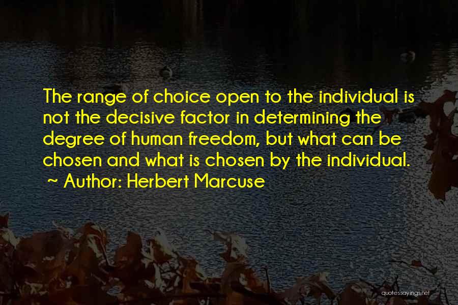 Human Factor Quotes By Herbert Marcuse