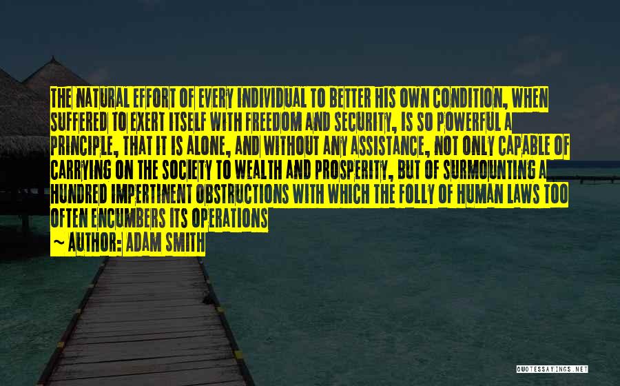 Human Folly Quotes By Adam Smith