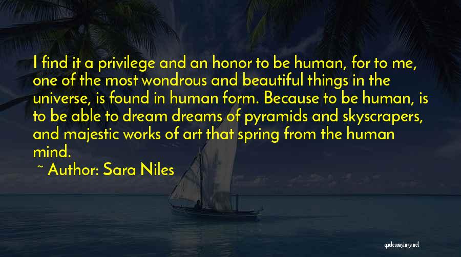 Human Form Art Quotes By Sara Niles