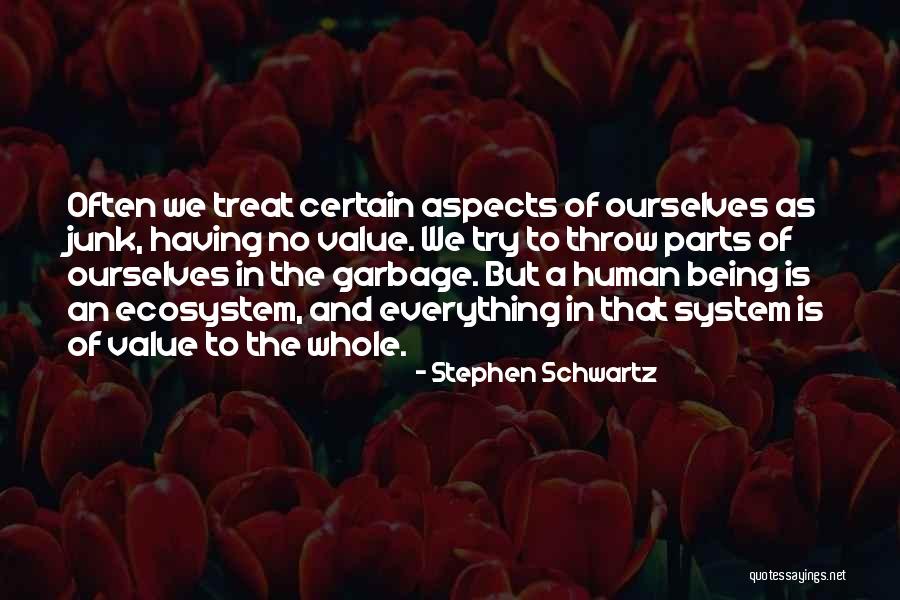 Human Garbage Quotes By Stephen Schwartz Human Garbage Quotes By Stephen Schwartz