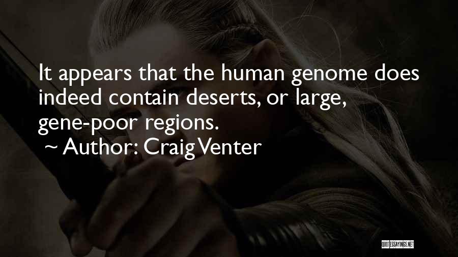 Human Genome Quotes By Craig Venter