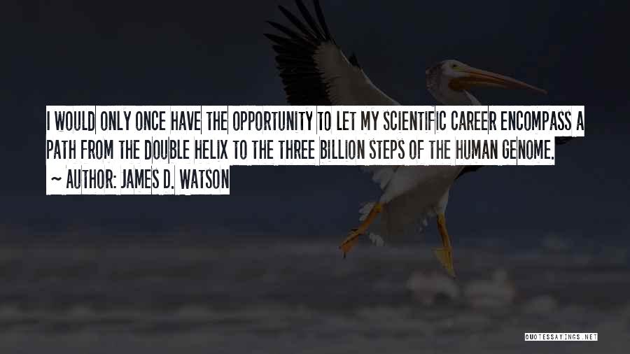 Human Genome Quotes By James D. Watson