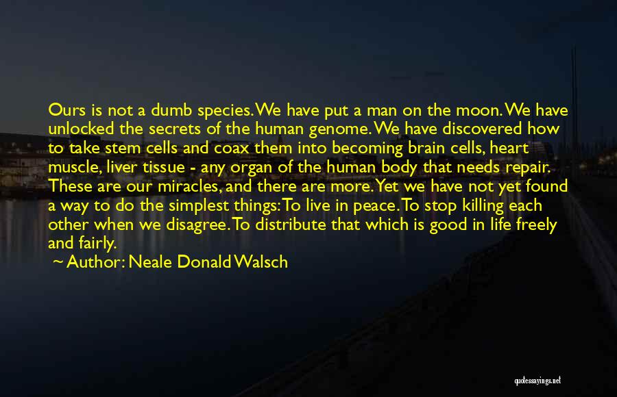 Human Genome Quotes By Neale Donald Walsch