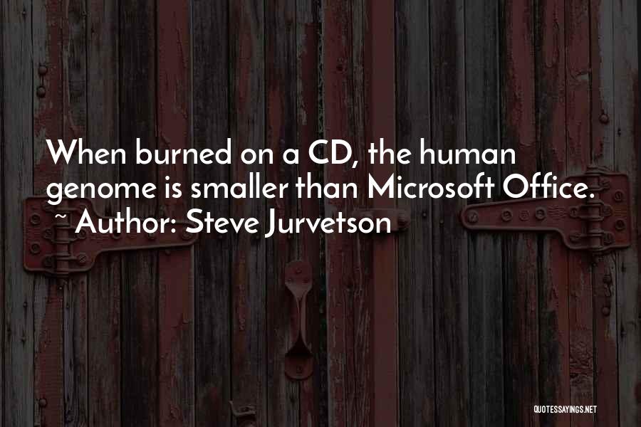 Human Genome Quotes By Steve Jurvetson